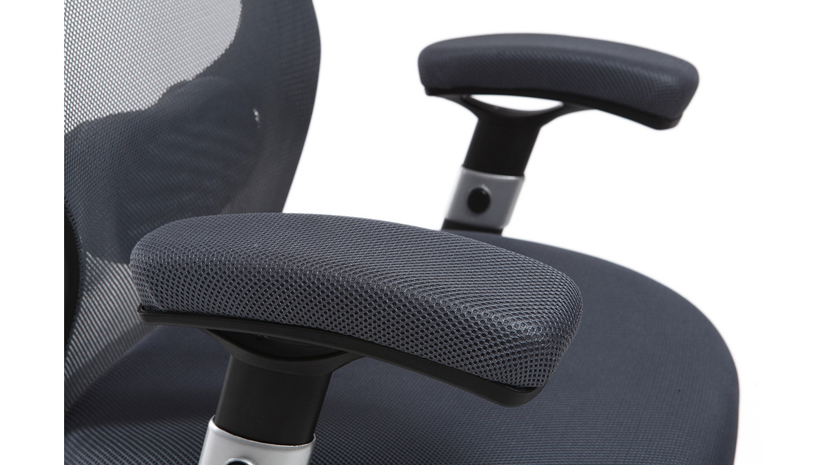 Chaise de bureau ergonomique gris ULTIMATE V2