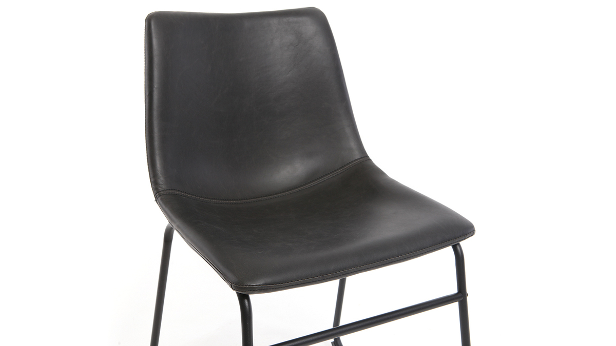 Chaise vintage noir NEW ROCK