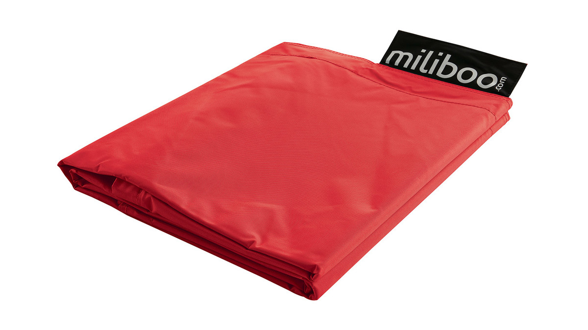 Housse de pouf gant rouge BIG MILIBAG