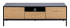 Meuble TV industriel bois et métal L140 cm TRESCA