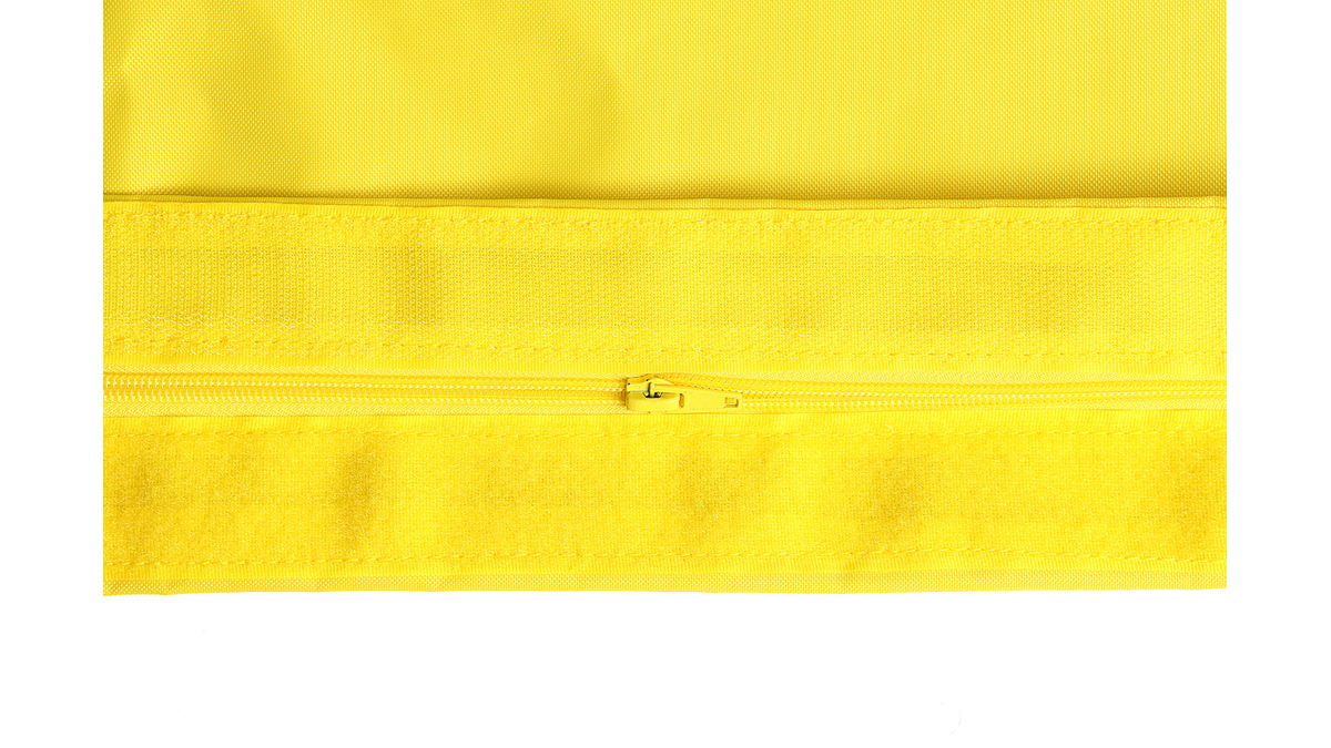 Pouf gant design jaune BIG MILIBAG