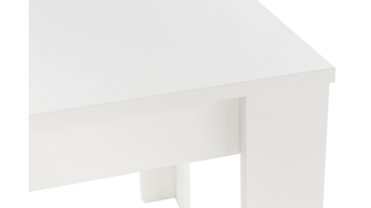 Table  manger design blanche 180 cm LAND