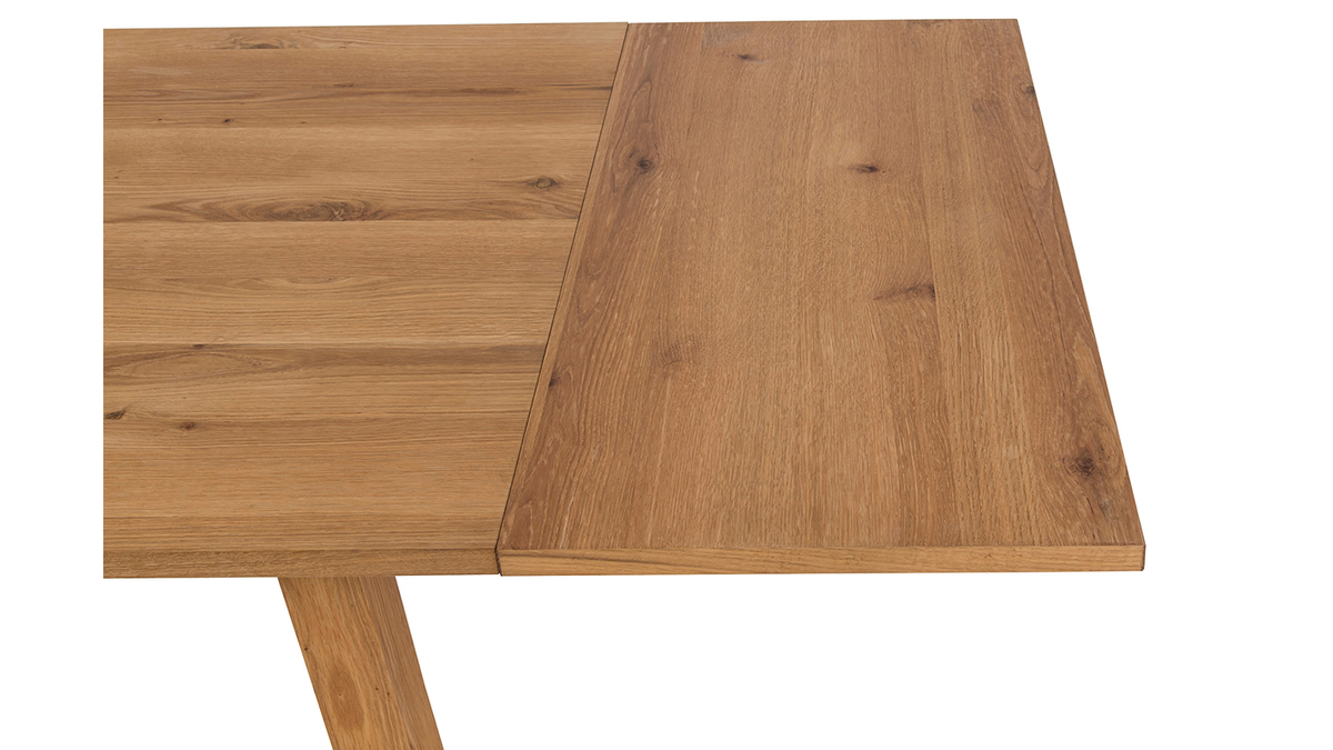Table  manger design extensible bois L160-205 cm HONORE