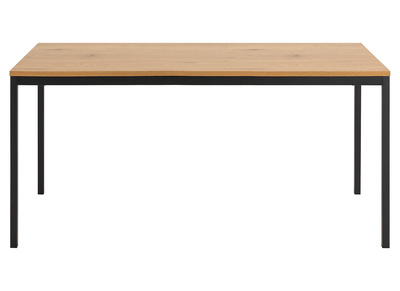 Table à manger industrielle métal et bois L160 cm TRESCA