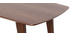 Table basse vintage noyer rectangulaire L120cm FIFTIES