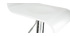 Tabouret de bar design blanc SURF
