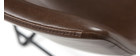 Tabourets de bar vintage marrons H61 cm (lot de 2) NEW ROCK