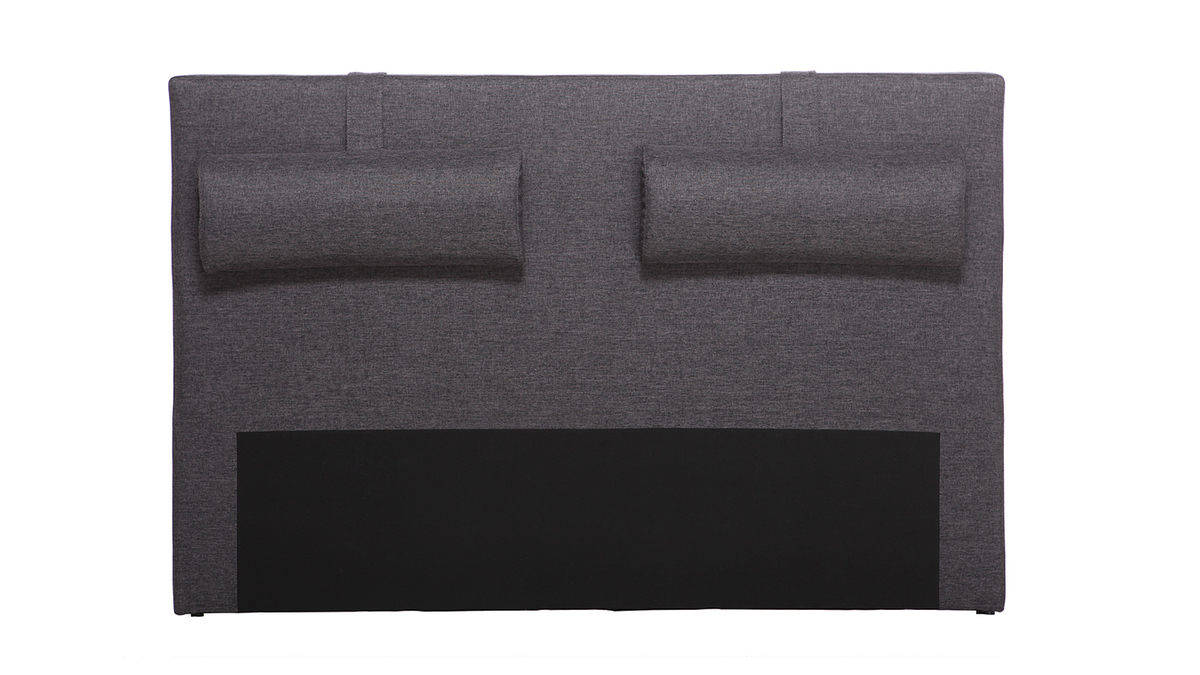 Tête de lit gris foncé 170 cm LORRY